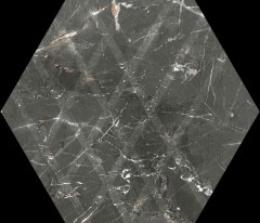 Paradyz Marvelstone Grey Heksagon Mat padlólap 19,8x17,1 cm