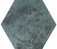 Paradyz Unique Lady Green Heksagon dekorcsempe 19,8x17,1 cm