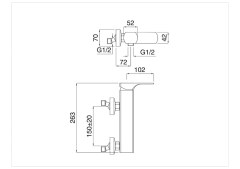 Bugnatese Planet 2438 - zuhanycsaptelep test