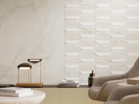Porcelanosa Deco Glem White Falburkolat | Csempék és Járólapok