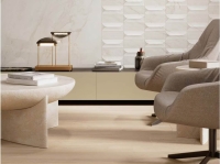 Porcelanosa Deco Glem White Falburkolat | Csempék és Padlólapok