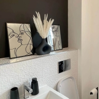 Porcelanosa Dubai White Falburkolat | Csempék és Járólapok