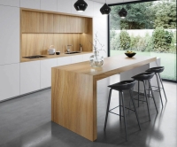 Porcelanosa Ewood Camel Xlight Konyhai burkolólap