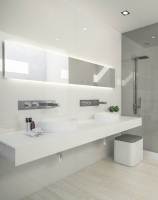Porcelanosa Moon White Xlight Falburkolat