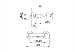 Bugnatese Princeton 846 - zuhanycsaptelep test