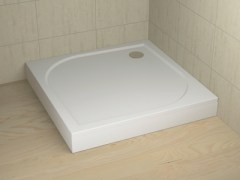 Radaway zuhanytálca Radaway Delos C szögletes zuhanytálca lábbal 80x80