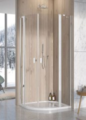 Radaway Nes PDD II 90 B íves zuhanykabin