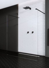 Radaway Modo New Black I 160 Walk-in zuhanyfal