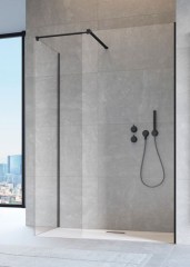 Radaway Modo New Black II 70 Walk-in zuhanyfal