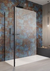 Radaway Modo New IV 80 Walk-in fekete zuhanyfal