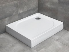 Radaway Delos D szögletes zuhanytálca lábbal 90x75 J