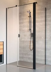 Radaway Nes Black KDS II 110 B átlátszó szögletes zuhanykabin