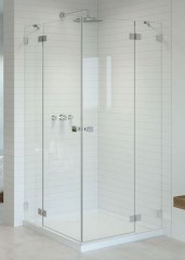 Radaway Essenza Pro KDJ 100 B átlátszó szögletes zuhanykabin