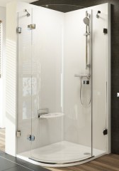 Ravak zuhanykabin Ravak Brilliant BSKK3-100 jobb fényes transparent