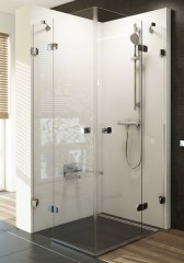 Ravak zuhanykabin Ravak Brilliant BSRV4-80 fényes transparent