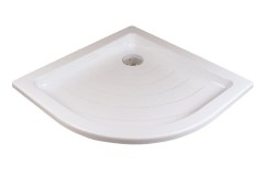 Ravak zuhanytálca Ravak Kaskada Ronda-90 PU fehér 