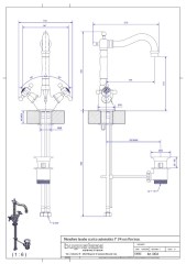 Bugnatese Revival 434 - mosdócsaptelep leeresztővel