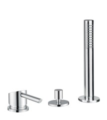 Bugnatese Smart 2157 - peremre szerelhető 3 üléses kádcsaptelep