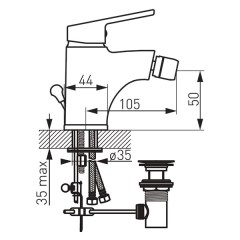 Ferro Smile BSM6 - bidécsaptelep