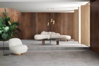 Tau Ceramica Beam Rusteel Falburkolat | Csempék és Padlólapok