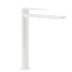 Tres Loft Colors egykaros, magasíott (328 mm ) mosdó csaptelep matt fehér 20020305BM