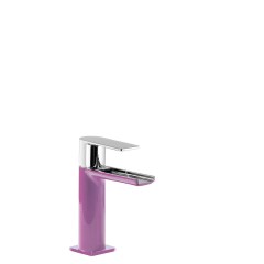 Tres Loft Colors egykaros mosdó csaptelep, cascade kifolyóval purple-chrome 20011001VI