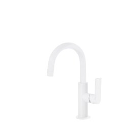 Tres Loft Colors egykaros mosdó csaptelep matt fehér 20020504BM