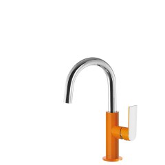 Tres Loft Colors egykaros mosdó csaptelep orange-chrome 20020504NA