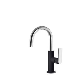 Tres Loft Colors egykaros mosdó csaptelep fekete-chrome 20020504NE