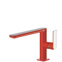 Tres Loft Colors egykaros mosdó csaptelep red-chrome 20020501RO