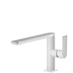 Tres Loft Colors egykaros mosdó csaptelep fehér-chrome 20020501BL