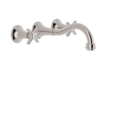 Tres Clasic fali kétkaros mosdó csaptelep steel 24215101AC