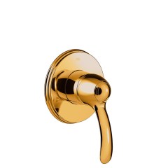 Tres Clasic falba süllyesztett, egyutas zuhany csaptelep arany 24217701OR