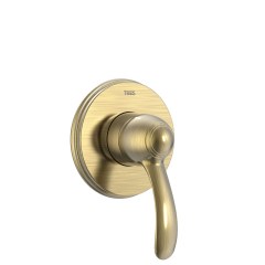 Tres Clasic falba süllyesztett, egyutas zuhany csaptelep bronz 24217701LV