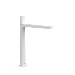Tres Project-Tres egykaros, magasított (355 mm) mosdó csaptelep matt fehér 21180302BM