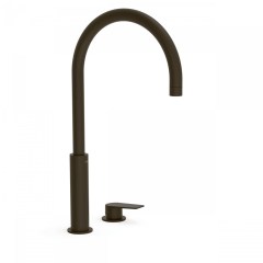 Tres Project-Tres peremre szerelhető,magasított, kétüléses mosdó csaptelep black bronze  21110502KMB