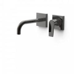 Tres Project-Tres fali, egykaros mosdó csaptelep metallic black 21130001KM