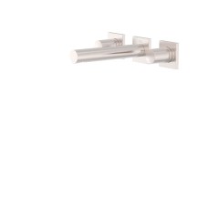 Tres Project-Tres fali, kétkaros mosdó csaptelep  steel 21175101AC