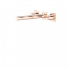 Tres Project-Tres fali, kétkaros mosdó csaptelep (kifolyó 206 mm) rose gold 21175201OP