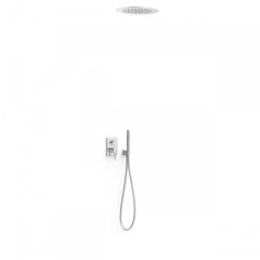 Tres Max-Tres egykaros zuhany csaptelep, kézizuhannyal és esőztetővel, króm 06228005