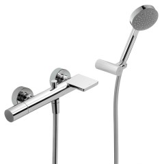 Tres Max-Tres fali, egykaros kád csaptelep, kézizuhannyal, króm 06117001