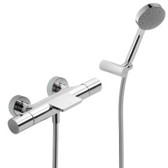 Tres Max-Tres termosztátos kád csaptelep kézizuhannyal króm 06117209