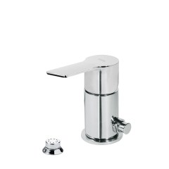 Tres Class-Tres  egykaros bidé csaptelep, kis zuhanyfejjel króm 20013001