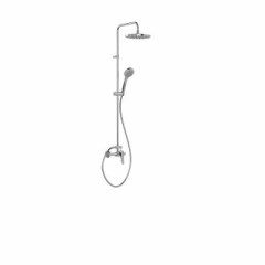 Tres Base-Tres Plus  egykaros zuhany csaptelep kézizuhannyal és esőztetővel, króm 21619110