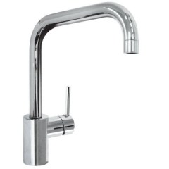 Konyhai egykaros, egylyukú mosogató csaptelep króm 162441