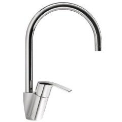 Konyhai egykaros, egylyukú mosogató csaptelep króm 169440