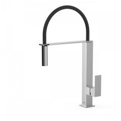 Konyhai egykaros, egylyukú, mosogató csaptelep flexibilis kifolyócsővel (11 színben) 00648701