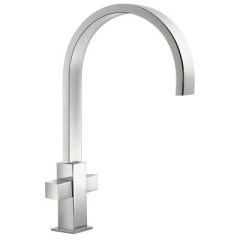 Konyhai kétkaros mosogató csaptelep, króm 108498