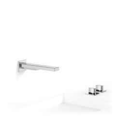 Tres Slim Exclusive kettős vezérlésű  kádcsaptelep, 179 mm-es kiömlővel, leeresztővel, króm 20223801