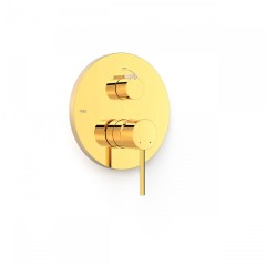 Tres Study Exclusive falba süllyesztett, egykaros  csaptelep, arany 26228001OR